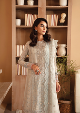 Raahi By Xenia Embroidered Chiffon 3 Piece Unstitched Suit ZE24R D-02 SYLVAN